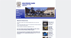 Desktop Screenshot of holyroodcars.co.uk